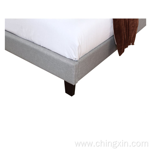 Bedroom Furniture KD Upholstered Fabric Bed